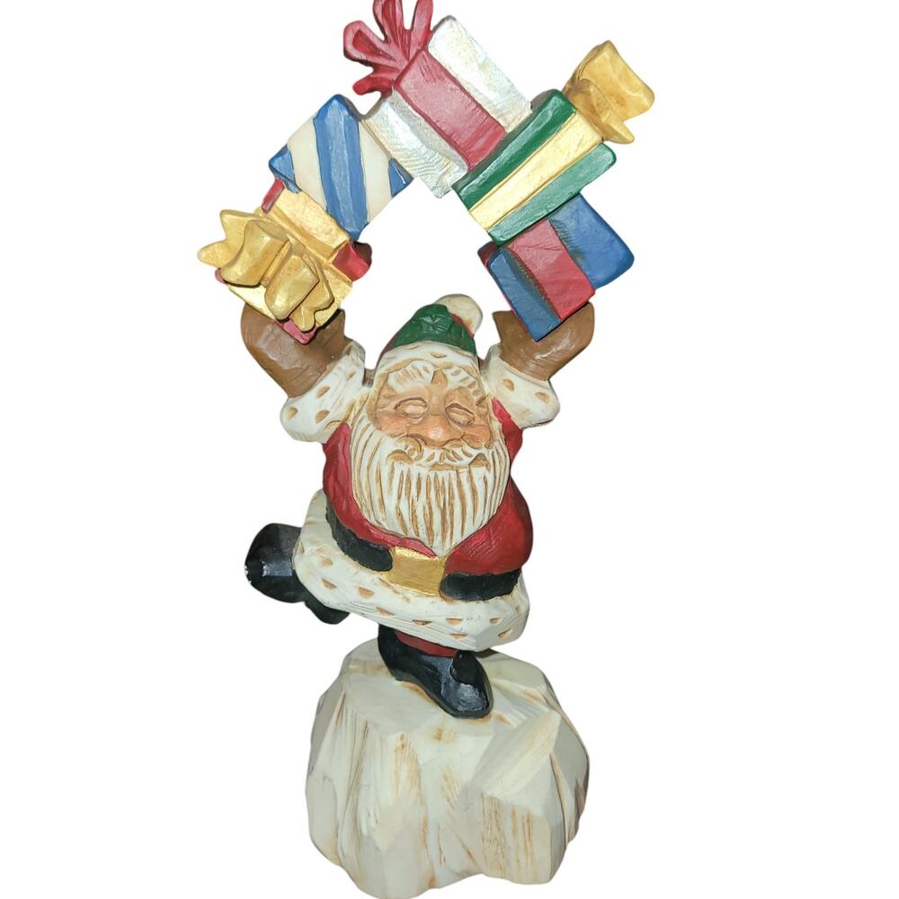 8" Vintage David Frykman Christmas 1995 Santa